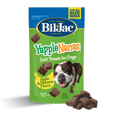 Snack Yapple Nanas Soft treats for dogs Sabor Plátano 113 gr