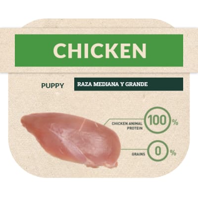 Bravery Chicken Puppy large/medium Breeds 4Kg