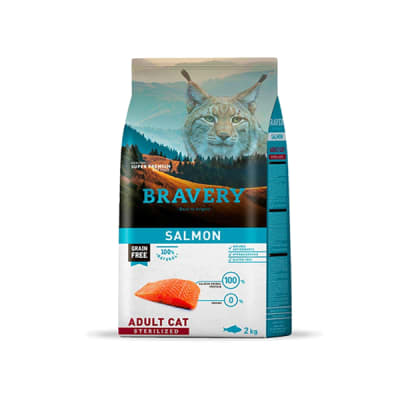 Bravery Salmón Adult Cat Esterilized