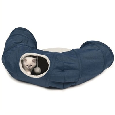 Catit Vesper Tunnel Azul para gatos