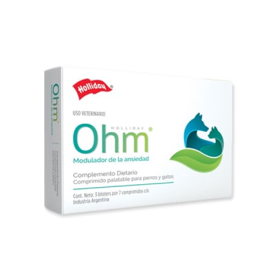 Ohm Biomodulador de la ansiedad para perros y gatos