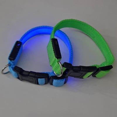 Correa Led USB Celeste o Verde