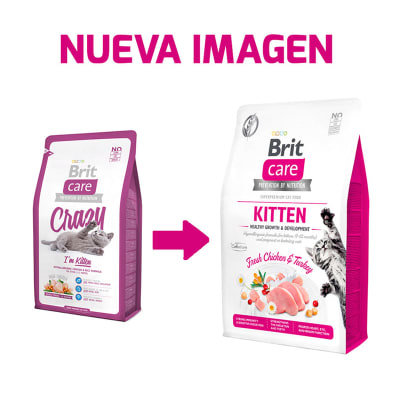 Brit Cat Kitten Healthy Growth & Development (Crazy) 2kg