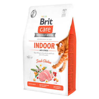 Brit Cat Indoor Anti Stress (Monty) 2kg