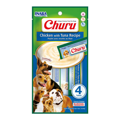 Churu Pollo con Atún para perro 56 gr.