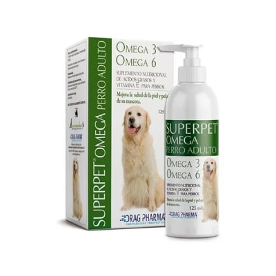 Superpet Omega Adulto Suplemento Nutricional para perros adultos 125 ml