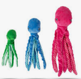 Peluche pulpo colores