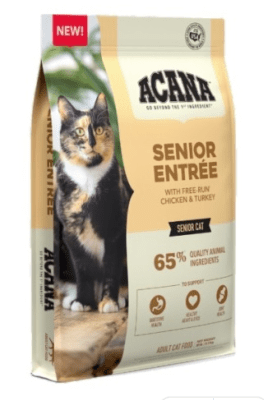 Acana senior entree cat