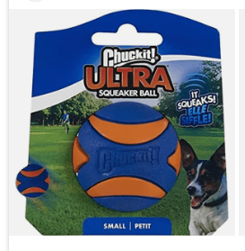 Chuckit Ultra squeaker ball