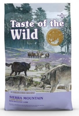 TASTE of the wild sierra mountain with roasted lam