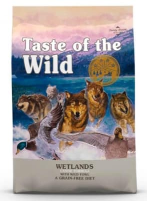 taste of the wild wetlands  with wild fowl