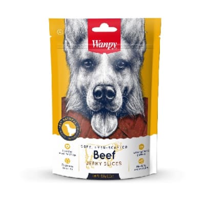 Wanpy Snack Perro Beef Jerky slices