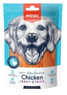 Wanpy Chicken Jerky Strips