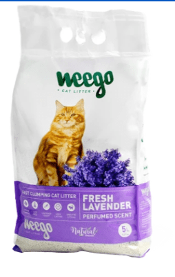 ARENA WEEGO CAT LITTER LAVANDA 4,4 KG