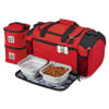 Bolso para picnic Dog gear, para perro mediano grande, color rojo1
