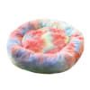 Cama ovalo arco iris para perro o gato