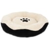 Cama Redonda huella para mascotas1