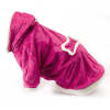 Abrigo East Side Collection Hooded Sherpa Jacket1