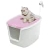 Baño arenero cerrado Doble Puerta para gatos1