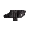 Capa impermeable negra para perro1