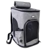 Mochila Pet Carrier Gris para gatos y perros pequeños de hasta 7 kg.1