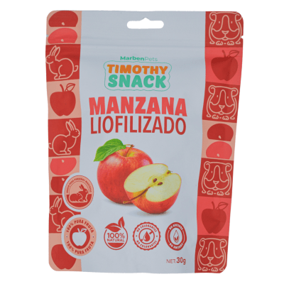 SNACK LIOFILIZADO MANZANA 30GR