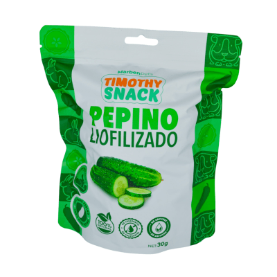 SNACK LIOFILIZADO PEPINO 30GR