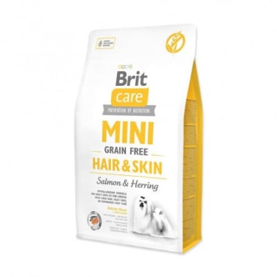 BRIT CARE MINI HAIR & SKIN 2kg