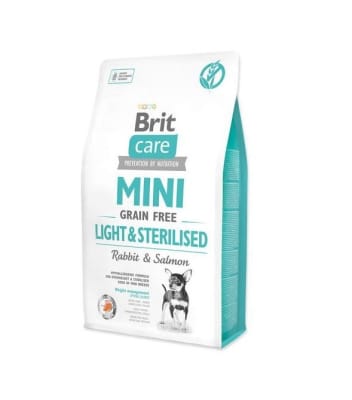 BRIT CARE MINI LIGHT & STERILIZED 2kg