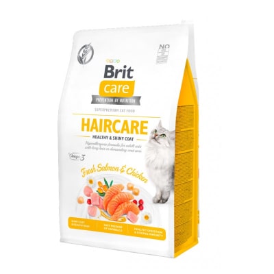 BRIT CARE CAT GF HAIRCARE HEALTHY & SHINY COAT 2kg