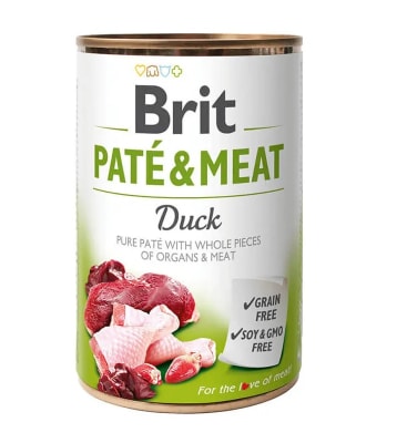 BRIT CARE PATE & MEAT DUCK 400gr