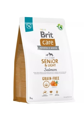 BRIT CARE GF SENIOR & LIGHT SALMON 3kg