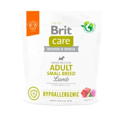 BRIT CARE ADULT SMALL BREED LAMB & RICE 1kg
