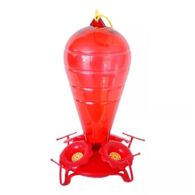 BEBEDERO COLIBRI CON POSADERA