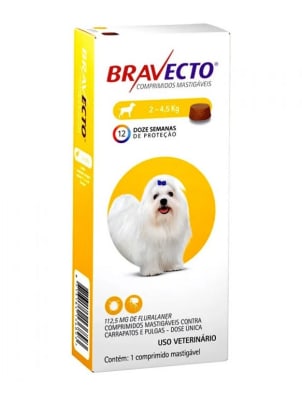 BRAVECTO 2 A 4,5 kg
