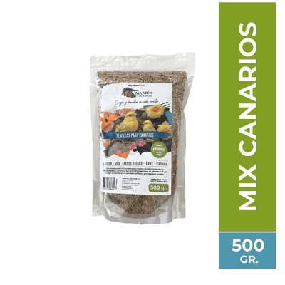 MARTIN PESCADOR MIX DE SEMILLAS PARA CANARIOS 500GR