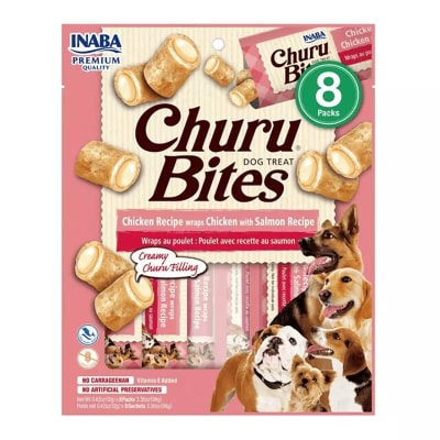 CHURU BITES PERRO POLLO SALMON