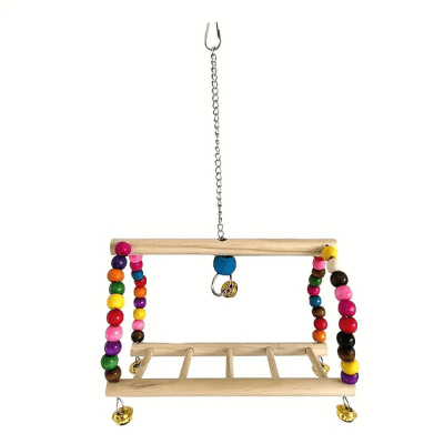 COLUMPIO COLGANTE CON FORMA DE PUENTE