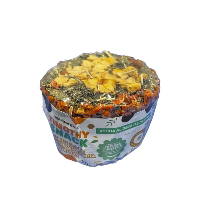 COMEDERO DE TIMOTHY ZANAHORIA Y FRUTAS