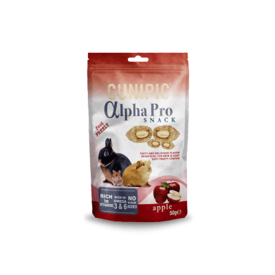 ALPHA PRO SNACK MANZANA 50GR