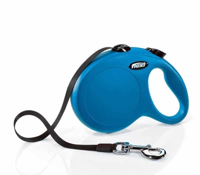 FLEXI NEW CLASSIC L  AZUL, CINTA 5 METROS