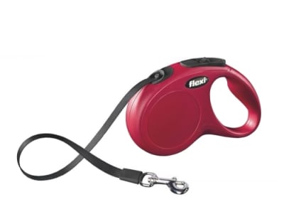 FLEXI NEW CLASSIC S ROJO, CINTA 5 METROS
