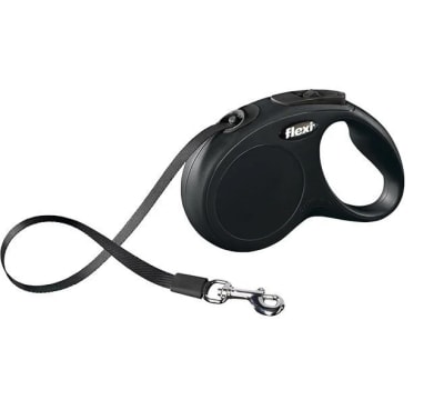 FLEXI NEW CLASSIC M NEGRO, CINTA 5 METROS