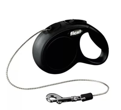 FLEXI NEW CLASSIC S NEGRO, CORDÓN 5 METROS