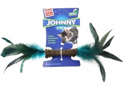 JOHNNY STICK 2 LADOS PLUMA NATURAL AZUL