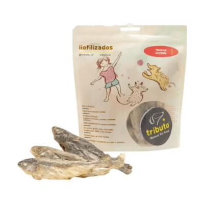 TRIBUTO TRUCHA JUVENIL LIOFILIZADA 100gr
