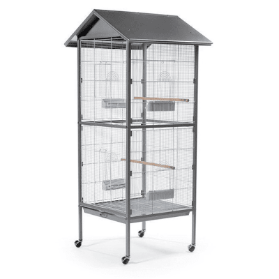 PAJARERA 78X75X166 CON DIVISION