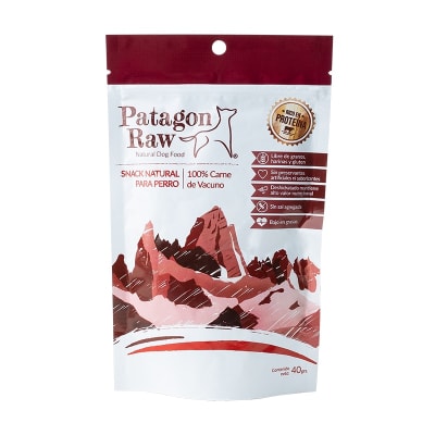 PATAGON RAW CANINO VACUNO 40gr