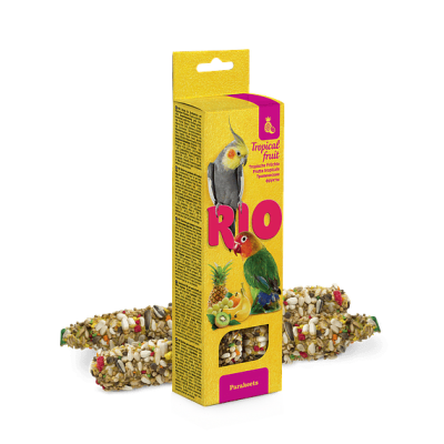 RIO BARRITAS LOROS MEDIANOS CON FRUTAS TROPICALES 150GR