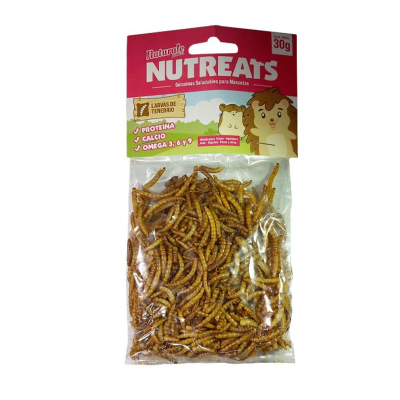NUTREATS TENEBRIO DESHIDRATADO 30GR